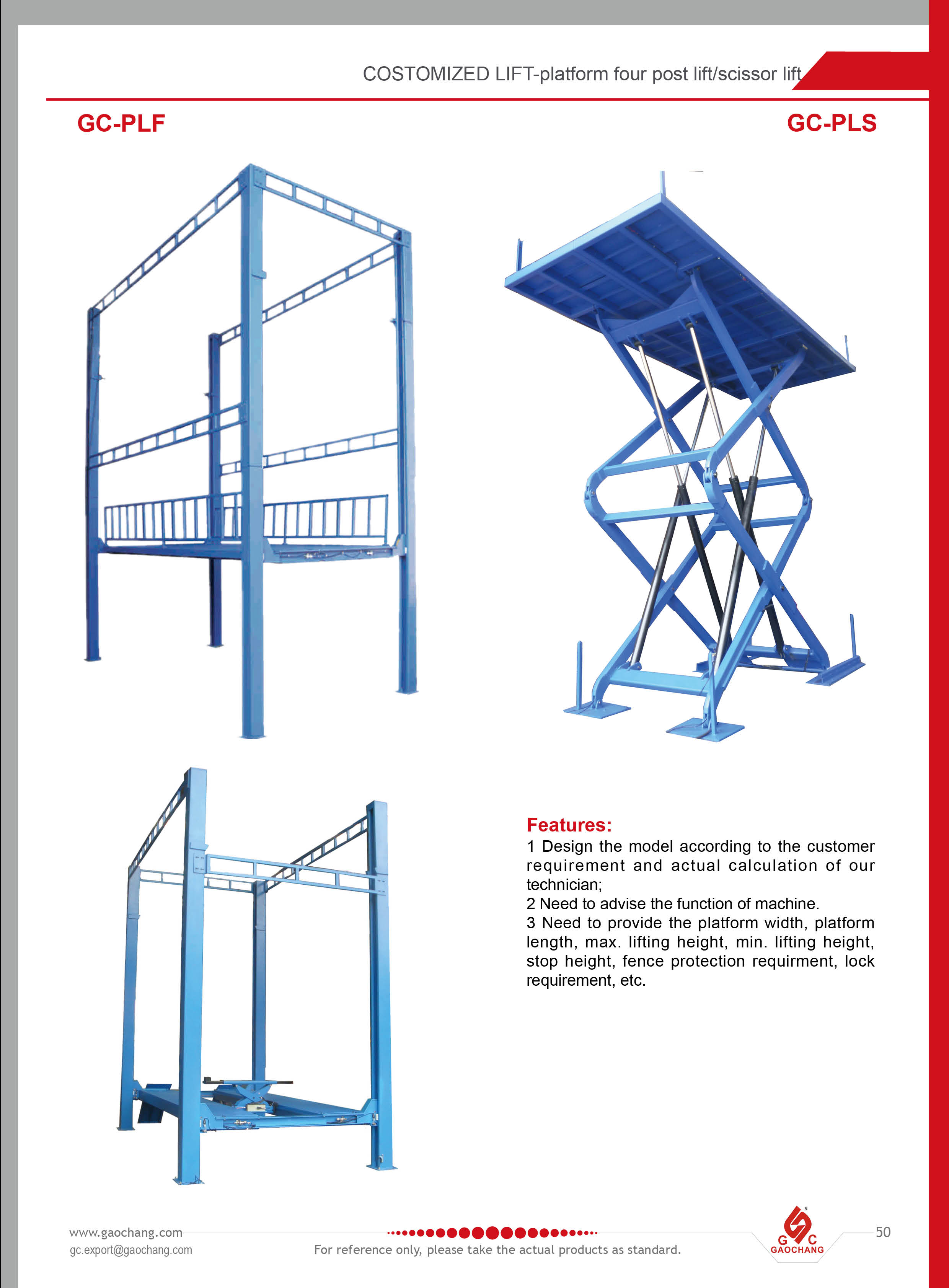 image from Customized Lifting Solutions (PLF & PLS Series)